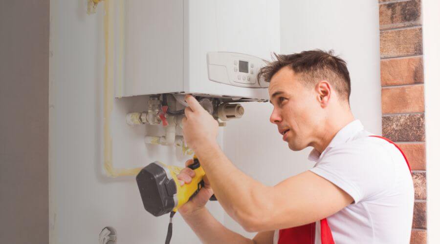 Local tankless water heater installation in Wise River, MT